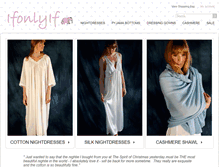 Tablet Screenshot of ifonlyif.co.uk